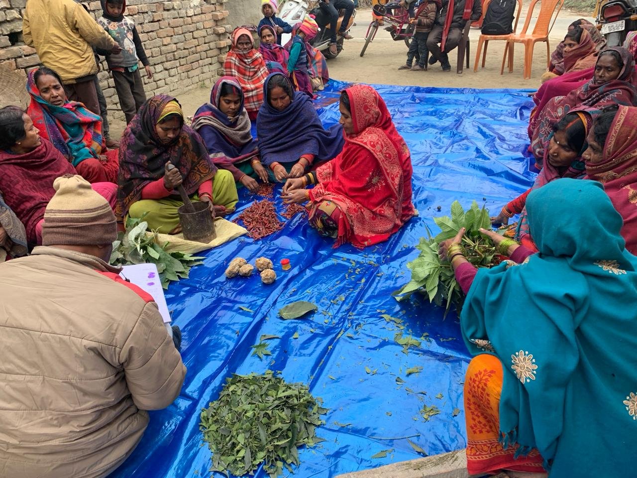 Organic Pesticide Making in Shivrahi Mathiya SLIDE Project