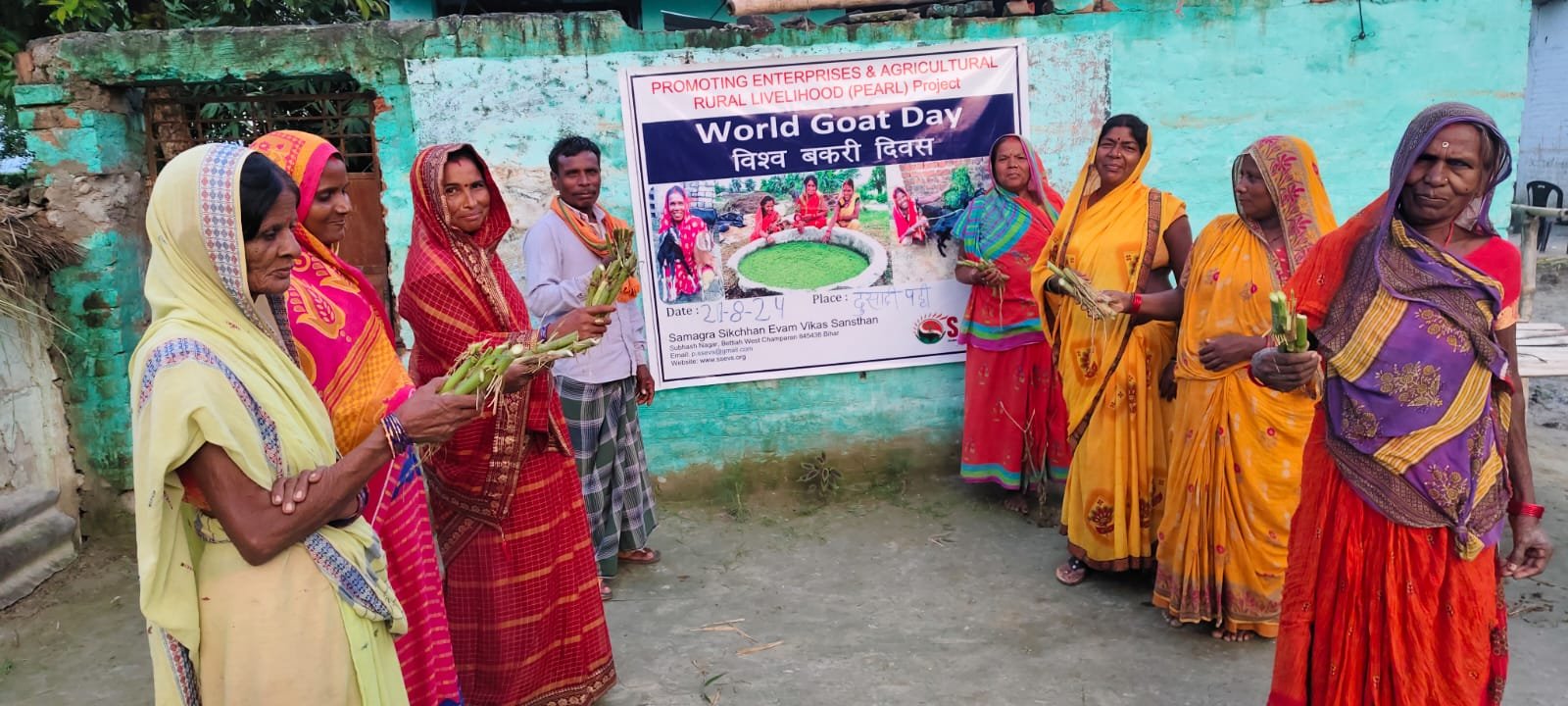 World Goat Day Celebration in Dusadipatti PEARL Project Bagaha